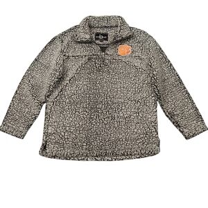 Clemson Tigers Boxercraft Sherpa 1/4 Zip Jacket - Size Medium